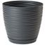 Sahara Petit okrúhly s podstavcom 27 cm antracit