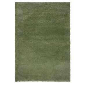 Flair Rugs koberce Kusový koberec Shaggy Teddy Olive - 80x150 cm