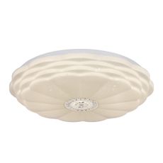 Biele LED stropné svietidlo 38x38 cm Victus – Candellux Lighting
