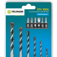 Fieldmann FDV 9006 súprava vrtákov a bitov, 12 ks