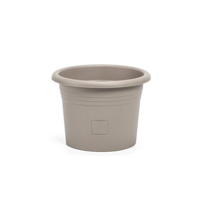 Plastia Samozavlažovací kvetináč Narza pr. 30 cm, taupe, pr. 30 cm