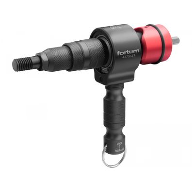 Nástavec nitovacie na vŕtačku T-COMBO, sada pre matice M3-M12 i trh. nity 2,4-6,4mm, CrMoV