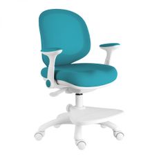 Detská rastúca stolička Neoseat KIDDY ONE — látka, tyrkysová