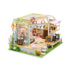 2Kids Toys -&nbsp;Detský domček Mačacia kaviareň so záhradkou 2xAAA