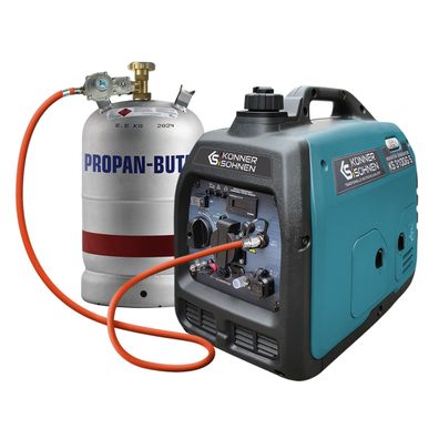 Könner & Söhnen Invertorový generátor na LPG/benzín KS 3100iG S