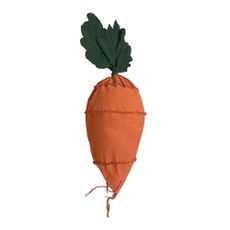 Zeleno-oranžový detský puf Cathy the Carrot – Lorena Canals