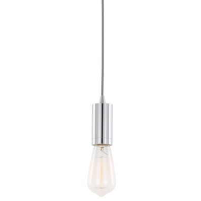 ITALUX DS-M-038 CHROME - Luster na lanku MODERNA 1xE27/60W/230V chróm