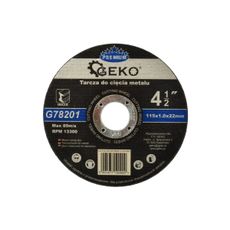 Kotúč rezný na kov GEKO, 115x1,0mm