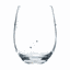 TEMPO-KONDELA  SNOWFLAKE STRIK, poháre, set 4 ks, s kryštálmi, 530 ml