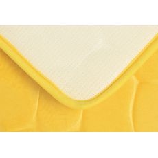 BO-MA , Protišmyková kúpeľňová predložka 3D 0133 yellow, 50x80, žltá, kúpeľňa