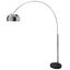 Estila Dizajnová moderná stojaca lampa Big Bow II 170-205 cm chróm