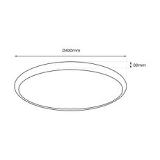 LED Detské stropné svietidlo MOONCAT LED/34W/230V ružová