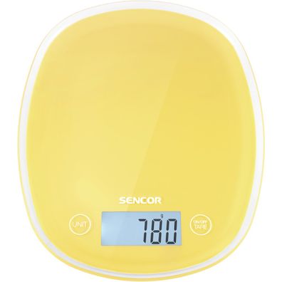 Sencor SKS 36YL kuchynská váha, žltá,