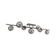 Brilagi - LED Prisadený luster MILLA 7xG9/3W/230V lesklý chróm/dymová