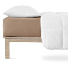 Hnedá napínacia plachta jersey 120x200 cm Boxspring – Andrea Simone
