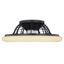 Globo 03628B - LED Stmievateľné stropné svietidlo s ventilátorom LED/30W/230V + DO
