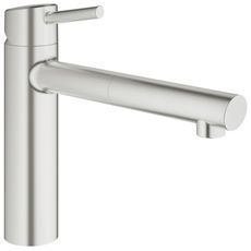 Drezová batéria Grohe Concetto New s vyťahovacou sprškou supersteel 31129DC1