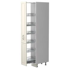 Kuchynská skrinka Evergreen K21-30-1KZ/4 ivorymat