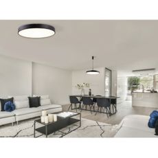 Azzardo AZ5082 - LED Stmievateľné stropné svietidlo MARCELLO LED/60W/230V čierna
