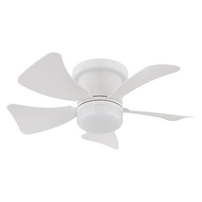 Globo 03609W - LED Stmievateľný stropný ventilátor HINES LED/10W/230V + DO biela