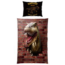 XXXL DETSKÉ OBLIEČKY DINOSAURUS 140/200 cm