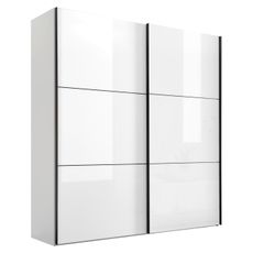 Moderano SKRIŇA S POS. DVER. – HOR.VED, biela, 200/222/68 cm