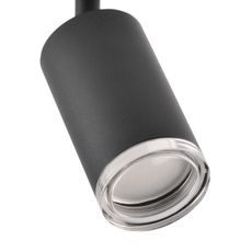 LED RGBW stmievateľné kúpeľňové bodové svietidlo TURYN 4xGU10/6,5W/230V IP44 čierne