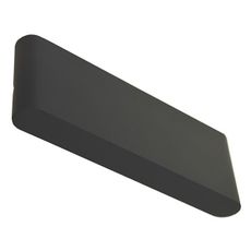 LED Vonkajšie nástenné svietidlo FLOW LED/9W/230V IP54 4000K čierna