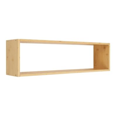 Poschodová bambusová polica v prírodnej farbe 70 cm Ember – House Nordic