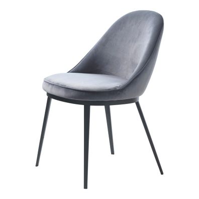 Sivá jedálenská stolička Gain – Unique Furniture