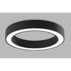 LED2 - LED Stmievateľné stropné svietidlo SATURN LED/50W/230V 3000K/4000K čierna