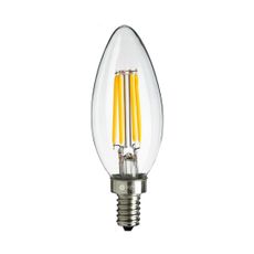 Dekoračná LED žiarovka E14 neutrálna 4000k 5w 600 lm sviečka