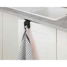 Čierny závesný háčik Wenko Black Outdoor Kitchen