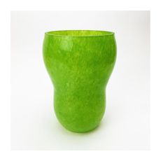 Sklenená váza 20cm zelená