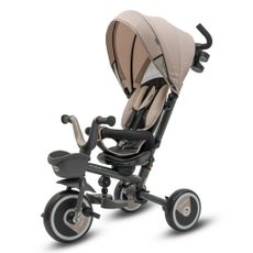 Baby Mix Detská trojkolka 5v1 Relax 365°, béžová