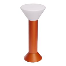 Oranžová stmievateľná stolová lampa (výška 30 cm) Flash – Hübsch