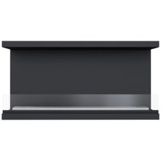 Kratki X-RAY/TUV - Vstavaný BIO krb X-RAY 50x100 cm 3,5kW čierna