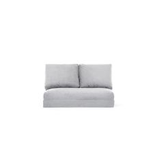 Hanah Home 2-miestna viacúčelová pohovka Taida 120 cm sivá