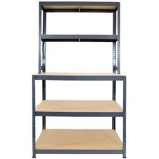 Regál kovový skladovací R200 Multi 180x100x30 - 100/200 kg