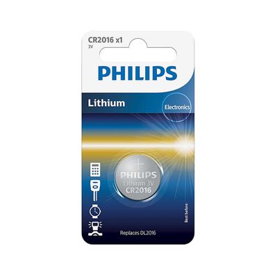 Philips CR2016/01B - Lithiová batéria gombíková CR2016 MINICELLS 3V 90mAh