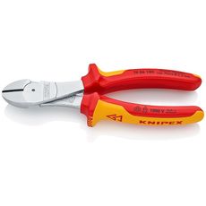 Silové bočné štiepacie kliešte chrómované 180 mm - 7406180