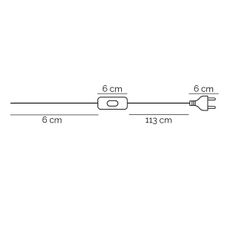 ONLI - Stolná lampa ROSINA 1xE14/6W/230V bronzová