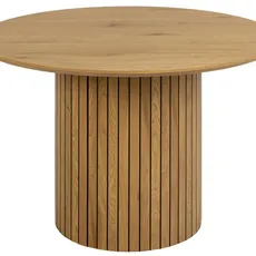 Actona Kulatý jídelní stůl Yale 120 cm dub divoký
