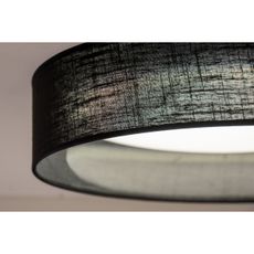 Duolla - LED Stropné svietidlo ROLLER LED/24W/230V pr. 45 cm čierna