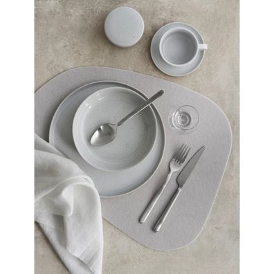 Sivá/béžová keramická kanvička na mlieko 150 ml Sablo – Blomus