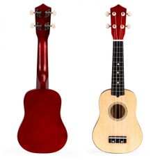 ECOTOYS Detské ukulele ZOE prírodné drevo
