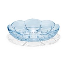 Svetlomodré dezertné sklenené taniere v súprave 2 ks ø 16 cm Lily - Holmegaard