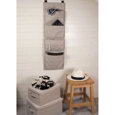Čierny látkový úložný box s vekom 35x19x26 cm Soft Storage – Bigso Box of Sweden