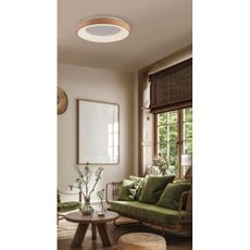 Azzardo AZ4989 - LED Stropné svietidlo SANTANA LED/30W/230V hnedá