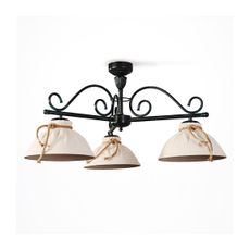 Luster na tyči COUNTRY 3xE27/60W/230V